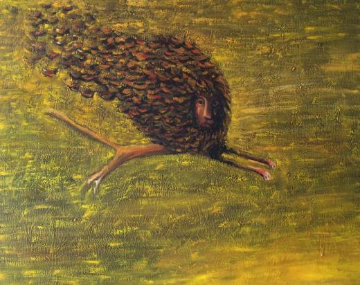 Jumping Lion