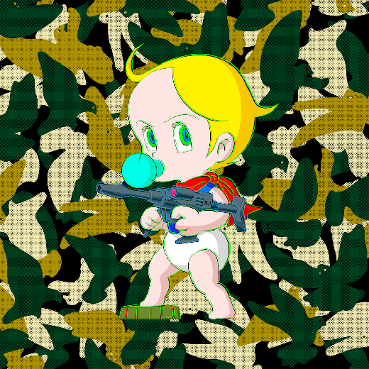 カムフラージュ・ピース (ed 1/2)