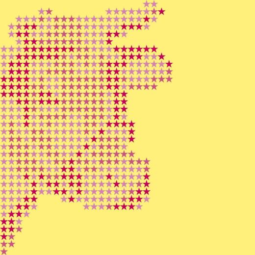 Star Cow #04 Light Yellow