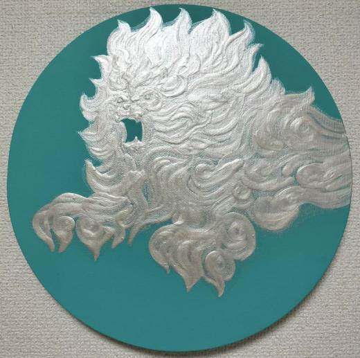 Holy Beast White Lion circle gate