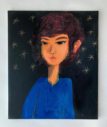 Portrait with Stars