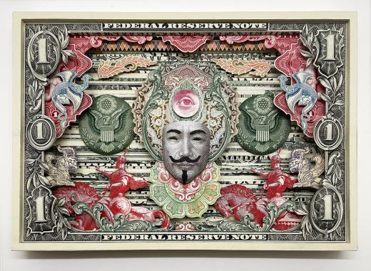 アノニマスマネー Reconstructed Banknote/YOL011157
