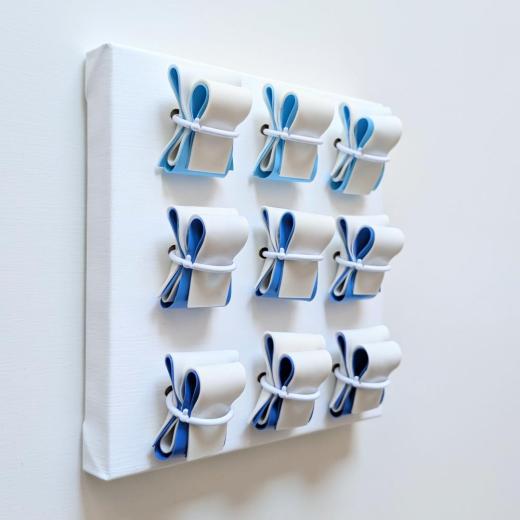9 White Rings