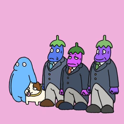 【とんちき坊やとなすび王の国】とんまぬとなすびの政治家たち