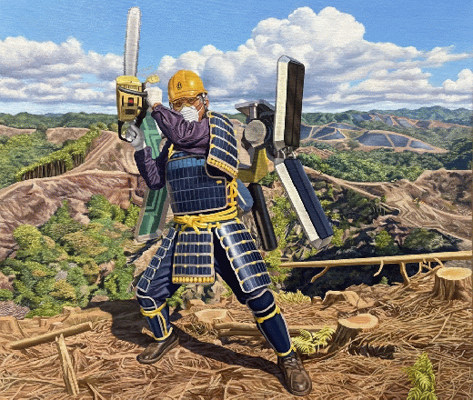 山を喰らう鎧
