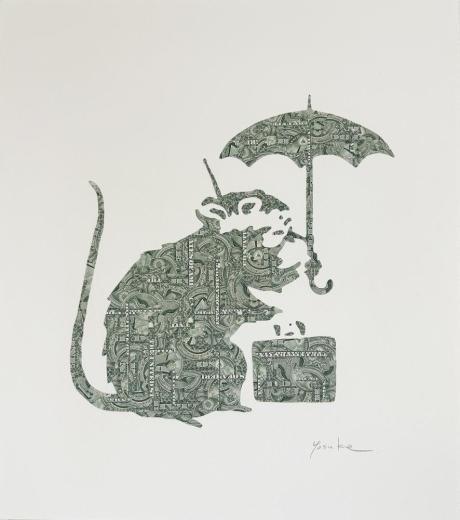 Banksy_rat by Debris of dollar 01