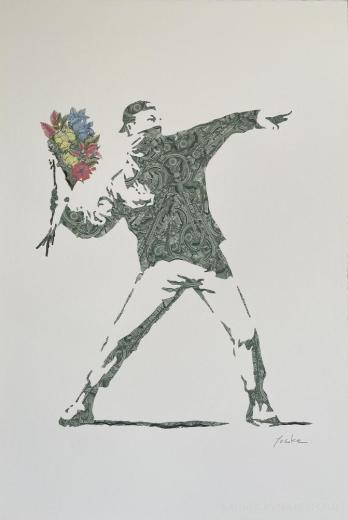 Banksy_protest by Debris of dollar 01