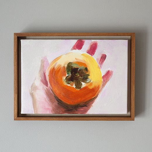 今日の次が明日かどうか -persimmon in hand- A