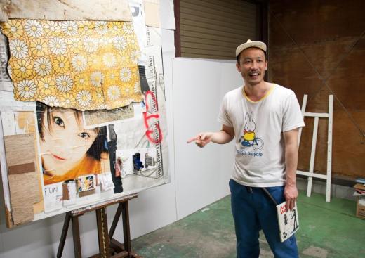作品解説するHARUNO