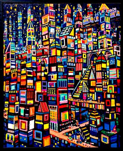 neon city