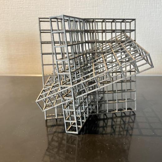 Axis cube 2 stainless steel