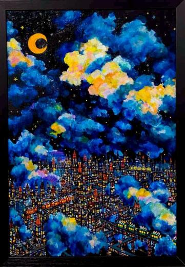 夜空のまち