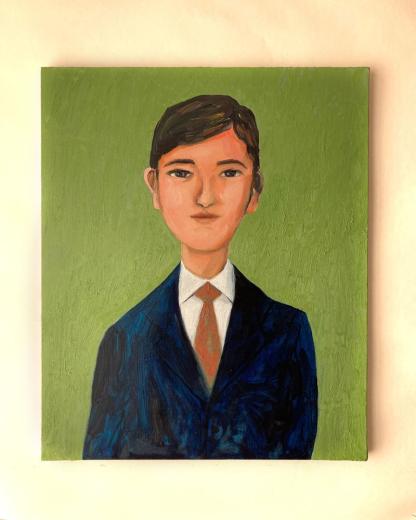 Portrait of a Man in Suit