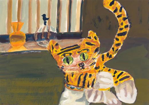Cat and Bird 20250701