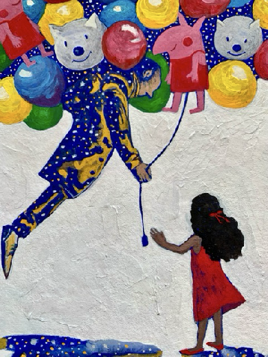 balloon seller