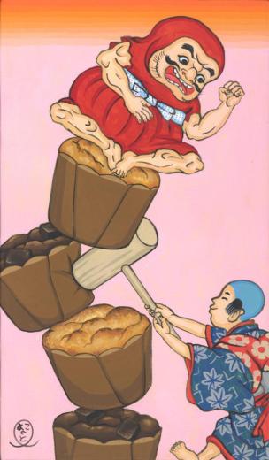 達磨フィン落とし