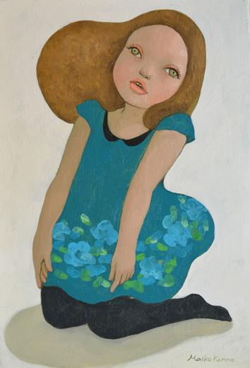 Bedroom-Blue dress