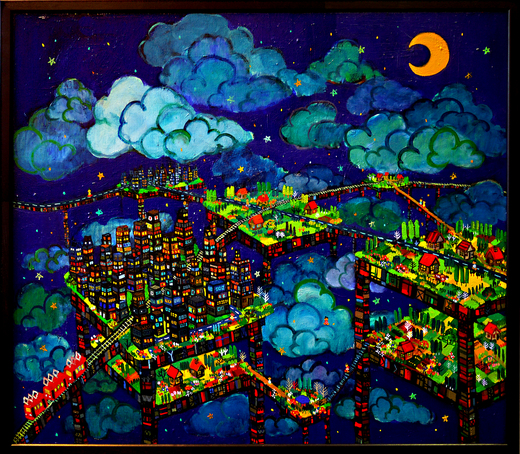 夜空のまち3