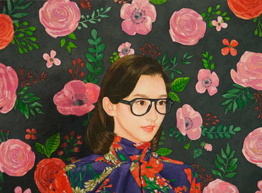 the flowers