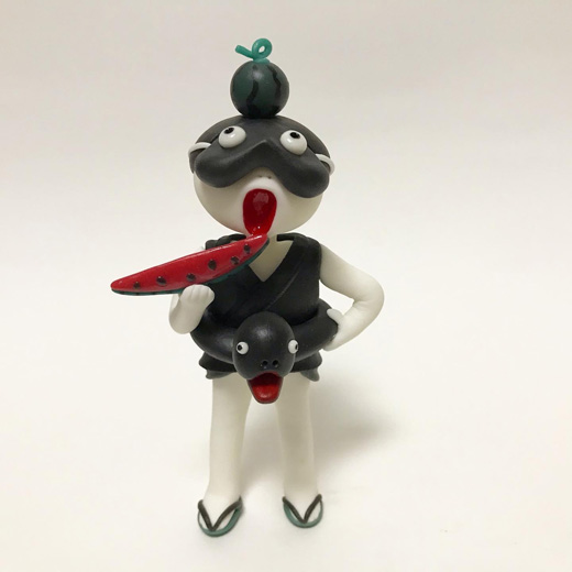 スイカ坊主