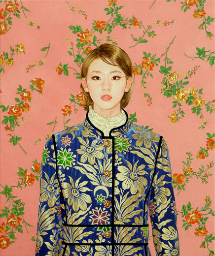 certain portrait (flowers)