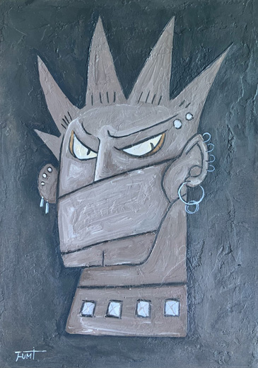 masked punk