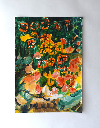 Orange Flowers 20210610